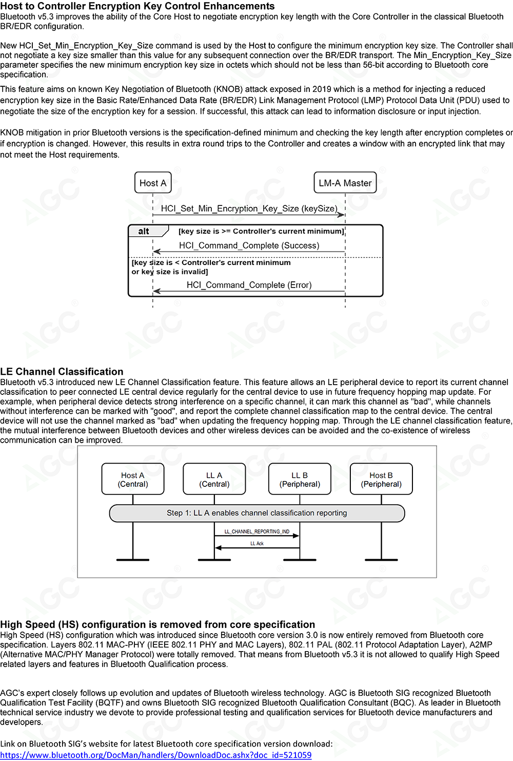 Bluetooth® Core Specification Version 5.3 Feature Enhancements